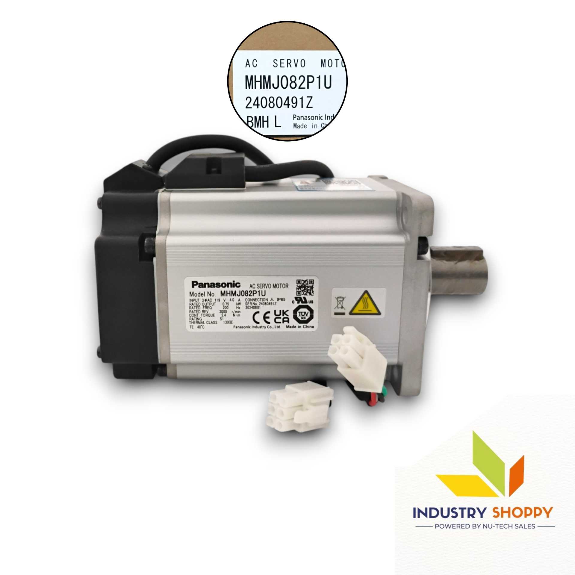 Panasonic MHMJ082P1U Servo Motor Panasonic MHMJ082P1U Servo Motor